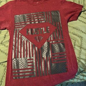 Eighty Eight Red Hustle Flag Tee